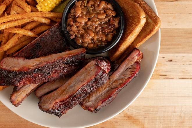 Order St. Louis Ribs food online from Rib Crib Bbq & Grill store, Tulsa on bringmethat.com