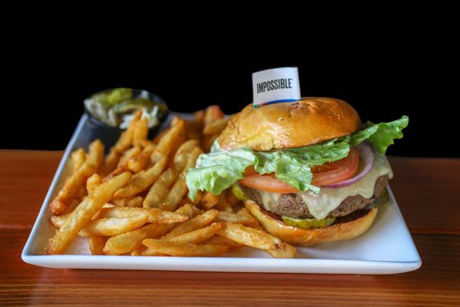 Order Impossible Meatless Burger food online from Tommy Tavern + Tap store, Parsippany on bringmethat.com