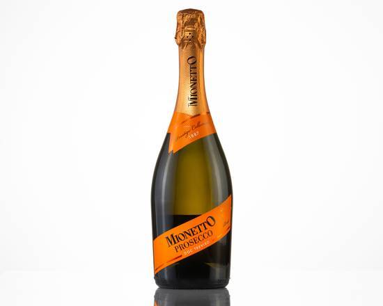 Order Mionetto, 750mL prosecco (11.0% ABV) food online from Pgi Liquors store, Punta Gorda on bringmethat.com