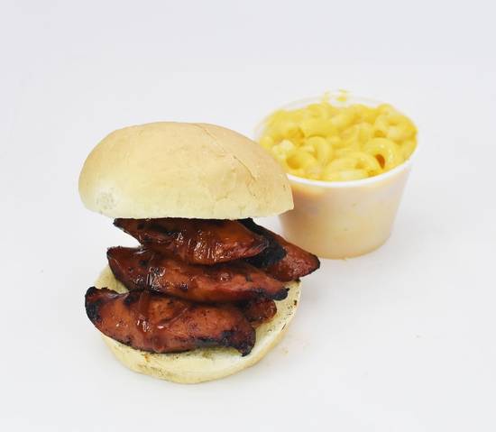 Order Kid's Hot Link Sandwich Special food online from Brothers BBQ store, Denver on bringmethat.com