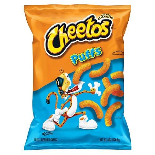Order CHEETOS JUMBO PUFFS 8OZ food online from Walgreens store, Maysville on bringmethat.com