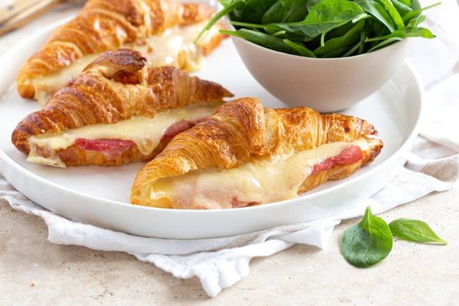 Order HAM & SWISS CHEESE CROISSANT food online from Amore Pizzeria store, Clearwater on bringmethat.com