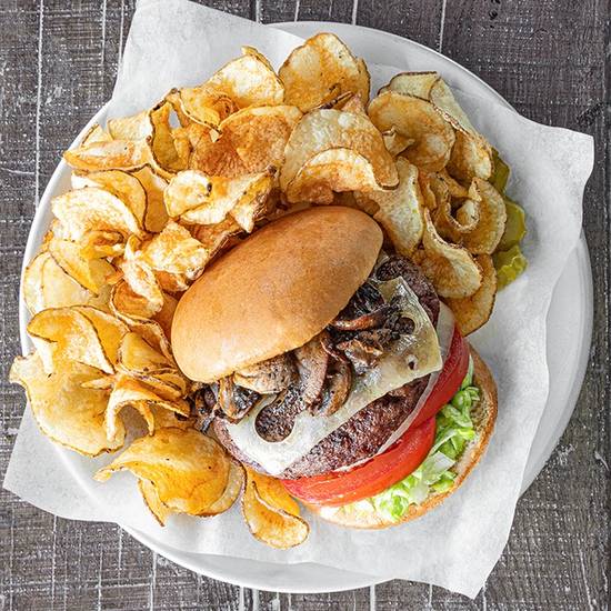 Order Mushroom Swiss food online from Buffalos Cafe store, Dacula on bringmethat.com