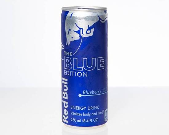 Order Red Bull Energy Blue Edition (8 oz) food online from Shell store, Tampa on bringmethat.com