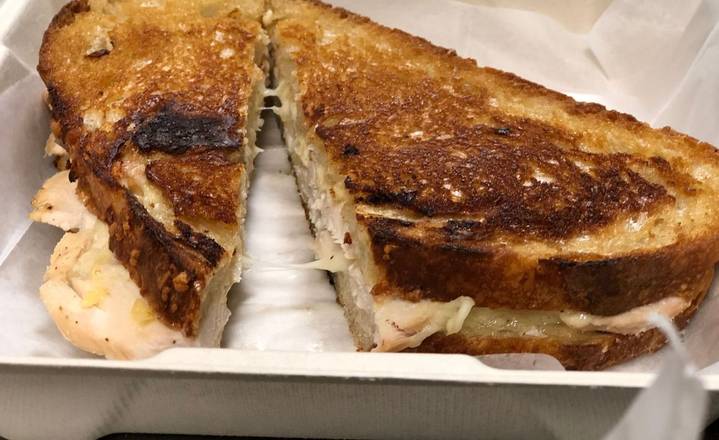 Order Smoked Chicken Gouda Panini food online from Wantz &amp; Kneads store, Los Angeles on bringmethat.com