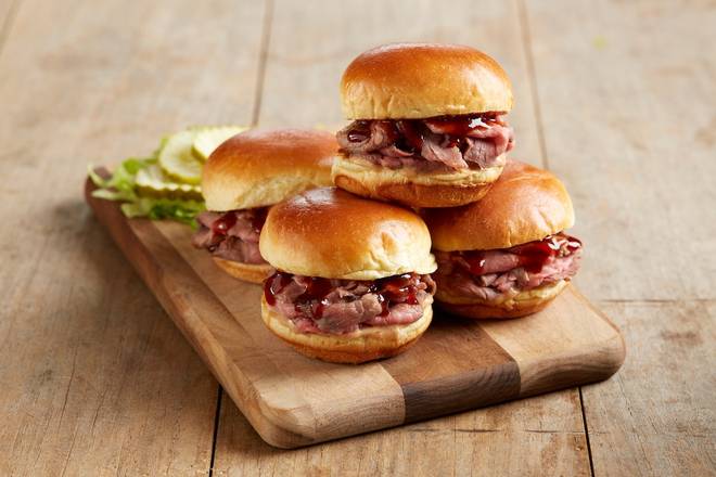 Order BBQ Tri-Tip Sliders* food online from BJ's Restaurant & Brewhouse store, Pensacola on bringmethat.com