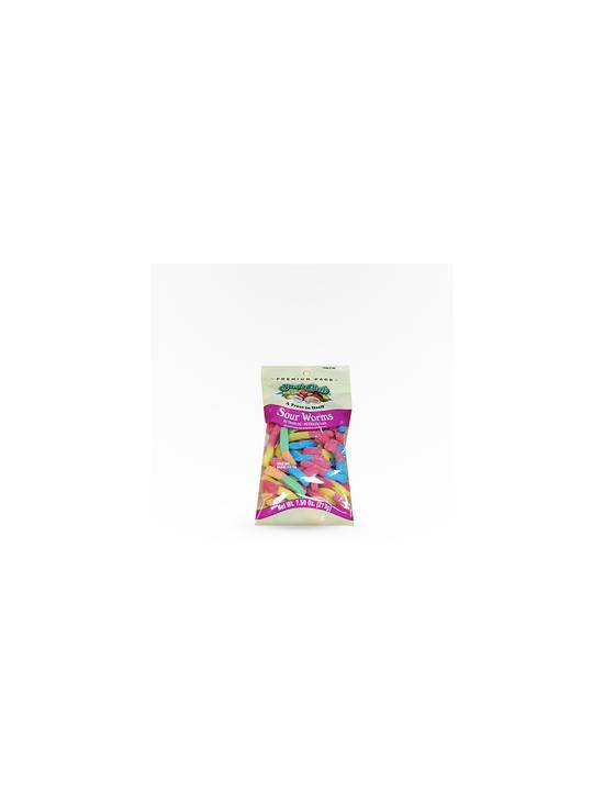 Order Snak Club Sour Gummy Worms 7.5 OZ food online from Chevron Extramile store, San Francisco on bringmethat.com