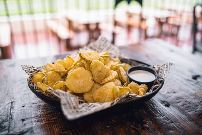 Order Fried Pickle Chips food online from Walk-On Sports Bistreaux store, Tallahassee on bringmethat.com
