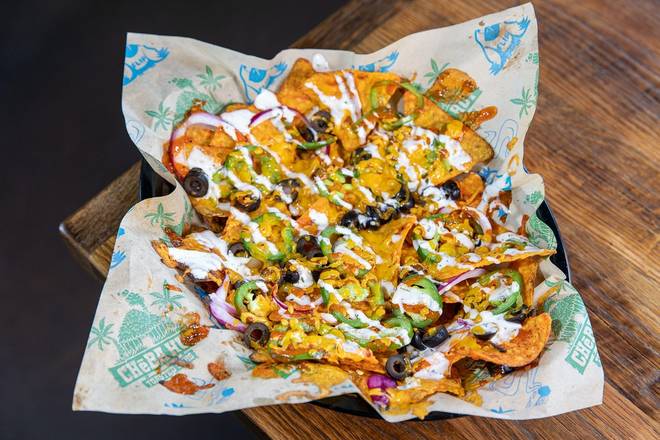 Order Loaded Not'chos (Double) food online from Cheba Hut store, Milwaukee on bringmethat.com