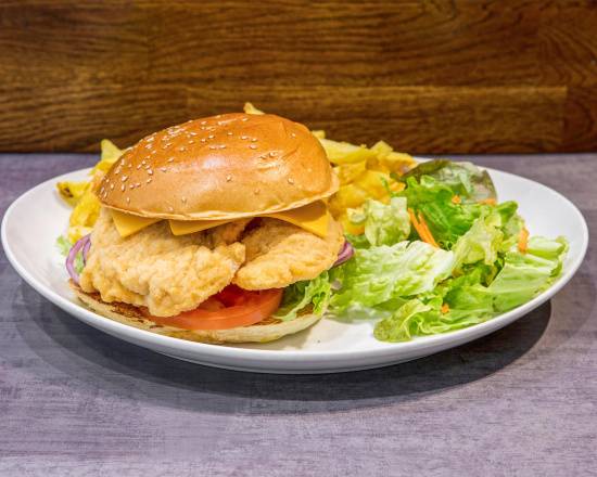 Crispy burger