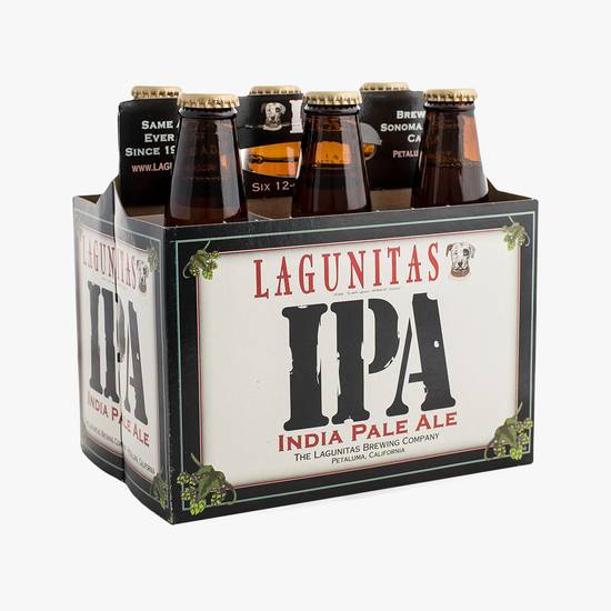 Order Lagunitas IPA food online from The Village Store store, San Diego on bringmethat.com