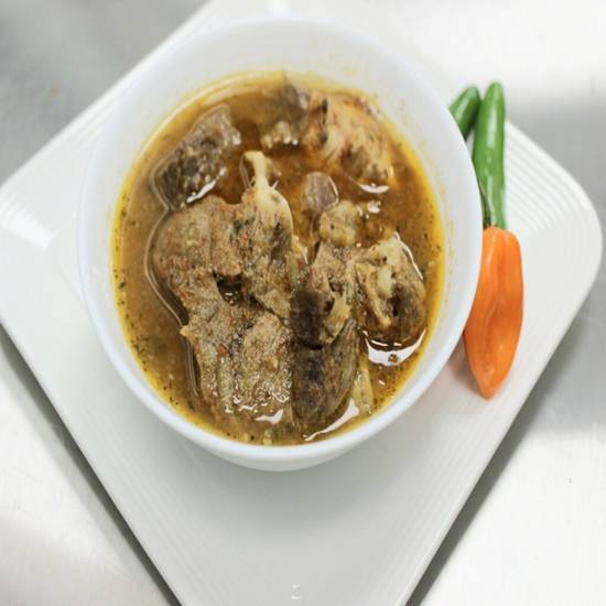 Order Goat Meat Pepper Soup food online from Jollof Land store, Austin on bringmethat.com