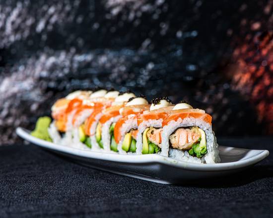 Order Salmon Lemon Roll food online from Katsuya Hollywood store, Los Angeles on bringmethat.com