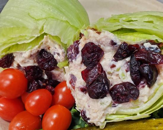 Order Any Chicken Salad Wrap food online from Long Island Bagel Cafe store, Bellmore on bringmethat.com