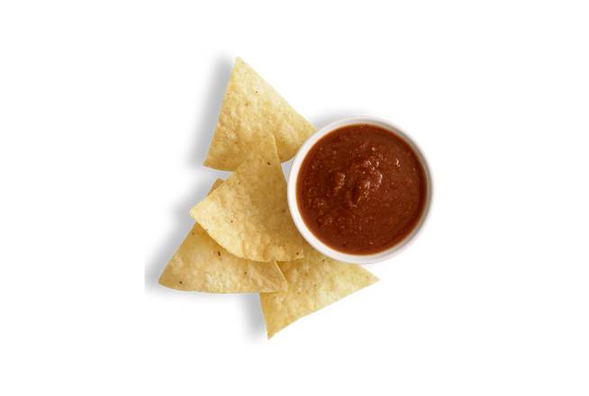 Order Chips & Tomatillo-Red Chili Salsa food online from Chipotle store, Philadelphia on bringmethat.com