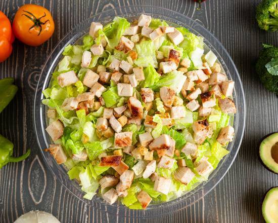 Order Caesar Salad (Plain or w/Chicken) food online from Chicken Kitchen store, South Miami on bringmethat.com