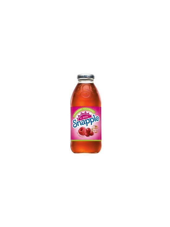 Order Snapple Raspberry Tea 16 OZ Bottle food online from Chevron Extramile store, W Sacramento on bringmethat.com
