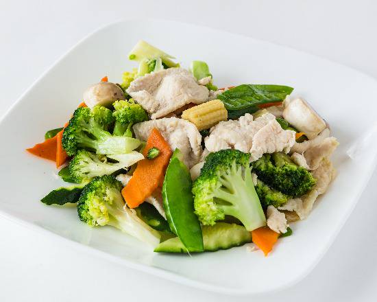 Order Steamed Chicken and Mixed Veggies food online from China 1 store, Apollo Beach on bringmethat.com