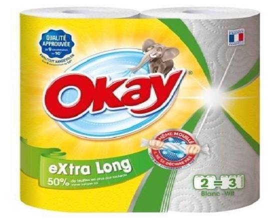 Essuie tout XXL nv2 rouleaux Okay