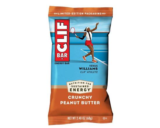 Order Clif Bar Crunchy Peanut Butter 2.4oz food online from Trumbull Super Stop store, Trumbull on bringmethat.com