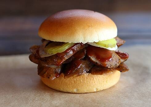 Order Sausage Classic Sandwich food online from Dickey Barbecue Pit store, Orlando on bringmethat.com