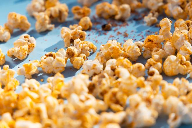 Order Lime Spiced Popcorn food online from My Ceviche store, South Miami on bringmethat.com