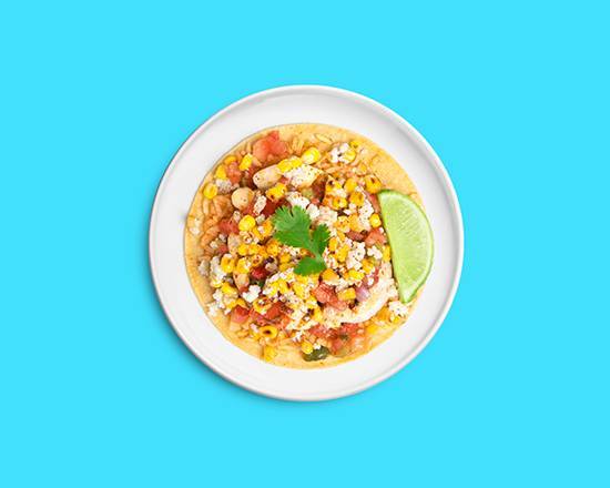 Order Grilled Chicken Elote Taco food online from Get Loaded Tacos store, Jacksonville on bringmethat.com