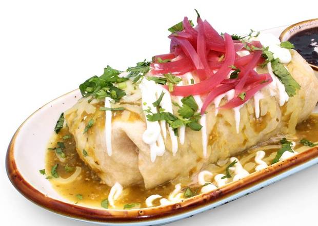 Order Chile Verde Burrito food online from Dahlia Ormond Beach store, Ormond Beach on bringmethat.com