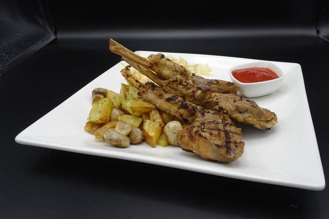 Order Lamb chops food online from Traktir Restaurant store, Tarzana on bringmethat.com