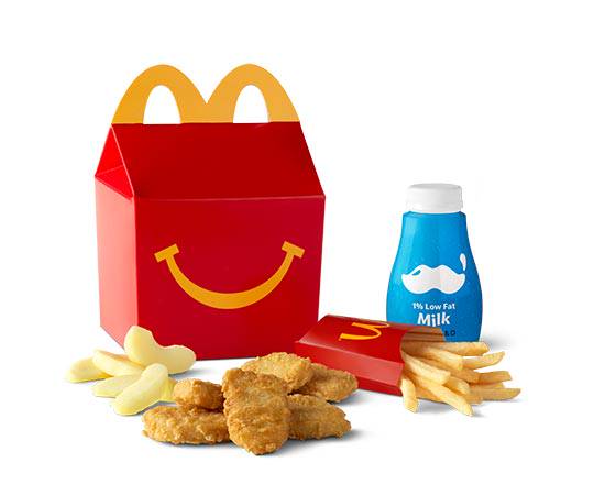 Order 6pc Chicken McNuggets Happy Meal food online from Mcdonald store, Columbiana on bringmethat.com