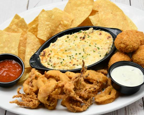 Order Joe's Classic Sampler food online from Joe's Crab Shack store, Corpus Christi on bringmethat.com