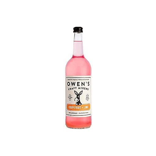 Order Owen's Grapefruit + Lime (750 ML) 126342 food online from Bevmo! store, Albany on bringmethat.com