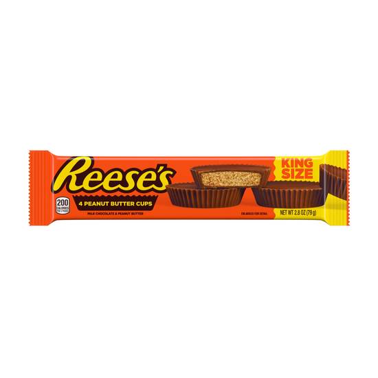 Order Reese's King Size Milk Chocolate Peanut Butter Cups, 4 CT food online from Cvs store, WAKEFIELD on bringmethat.com