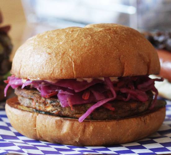 Order Banh Mi Burger food online from Two Doors Down store, Seattle on bringmethat.com
