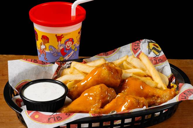 Order KIDS WINGS food online from Shane's Rib Shack store, Marrero on bringmethat.com