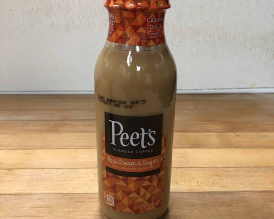 Order Peet's Blend Coffee Caramel Dulce food online from Donut Tacos Palace store, Austin on bringmethat.com