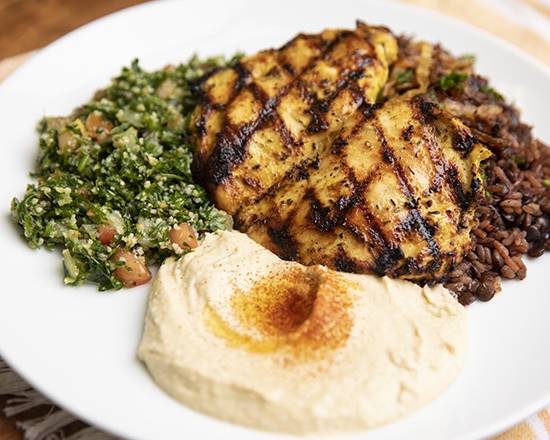 Order Grilled Chicken Platter food online from Daily Bread Marketplace store, Miami on bringmethat.com