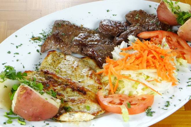 Order Plato Mixto food online from El Patio Colombian Restaurant store, Hollywood on bringmethat.com
