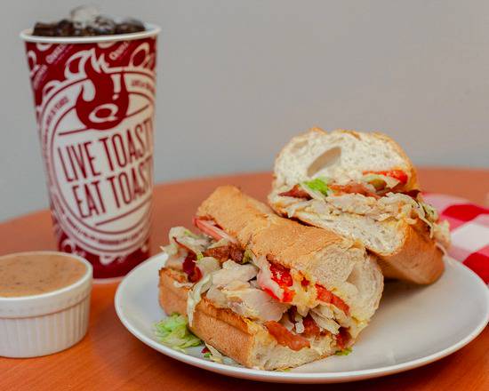 Order Honey Mustard Chicken Sub food online from Quiznos - Tukwila store, Tukwila on bringmethat.com