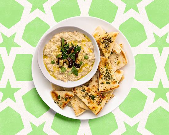 Order Baba Ghanoush & Pita food online from Fabulous Falafel store, Mountlake Terrace on bringmethat.com
