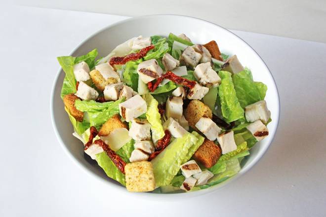 Order Entree Elevated Caesar Salad food online from Pieology Pizzeria store, Franklin on bringmethat.com