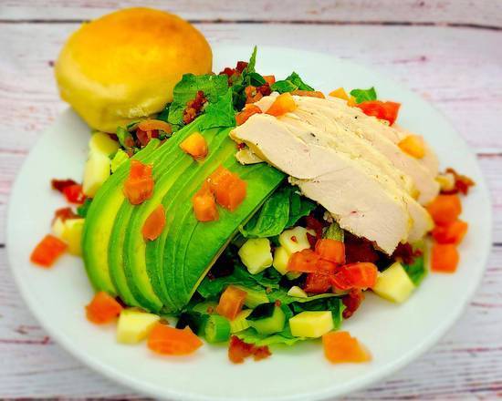 Order California Club Salad food online from Selma Chicago Pizzeria store, Rancho Santa Margarita on bringmethat.com
