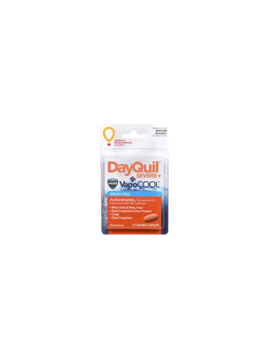 Order DayQuil Cold & Flu 4 PC food online from Chevron Extramile store, W Sacramento on bringmethat.com
