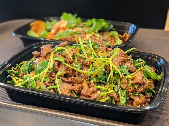 Order Sliced Lamb with Cumin Sauce food online from Beyond The Wok store, Auburn on bringmethat.com