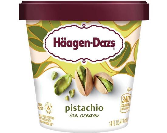 Order Häagen-Dazs Pistachio Pint food online from Trumbull Super Stop store, Trumbull on bringmethat.com