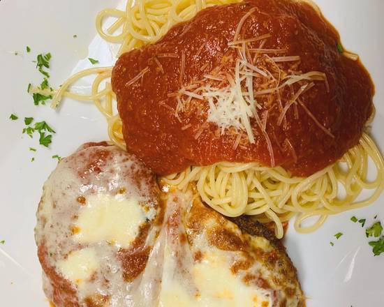 Order Veal Parmigiana food online from Rotelli Pizza & Pasta store, Boca Raton on bringmethat.com