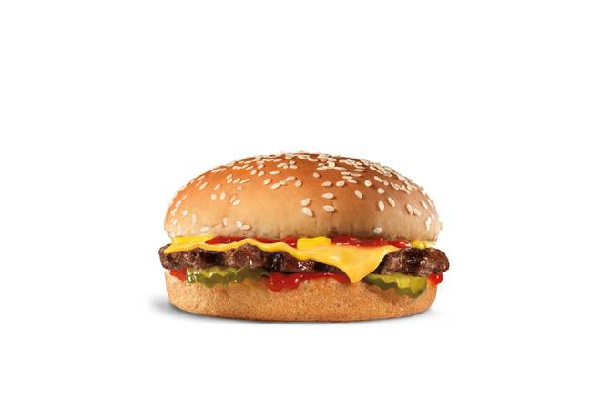 Order Small Cheeseburger food online from Hardee store, Chambersburg on bringmethat.com