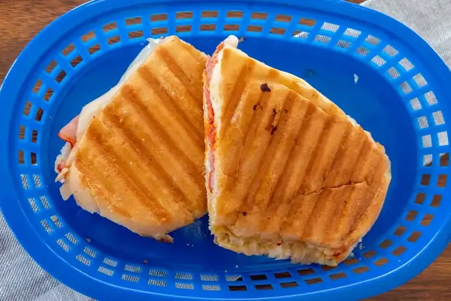 Order Capricollo & Provolone Pressed Sub food online from Vittorias Italian Coffee And Pastries store, Daytona Beach Shores on bringmethat.com