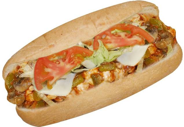 Order Grilled Chicken Sub-8" food online from Sharks Seafood & More store, Bowie on bringmethat.com