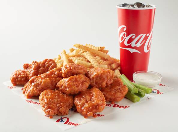 Order Boneless Wings Combo food online from American Deli store, Charlotte on bringmethat.com